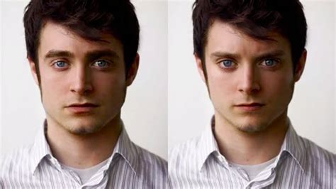 This gif of Elijah Wood morphing into Daniel Radcliffe is sort of ...