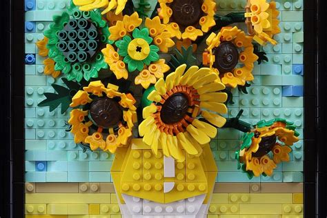 Latest Technologies: Sneak Peek at the LEGO Van Gogh Sunflowers build ...