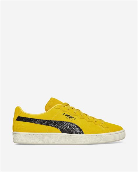 PUMA Staple Suede Sneakers Yellow for Men | Lyst