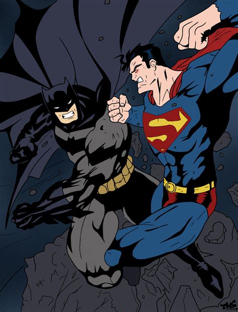 Batman vs. Superman by edCOM02 on DeviantArt