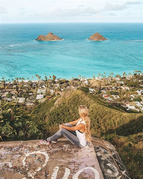 HI – Lanikai Beach, Kailua, Oahu Island, Honolulu county, Hawaii, USA. This is a 2018 picture ...