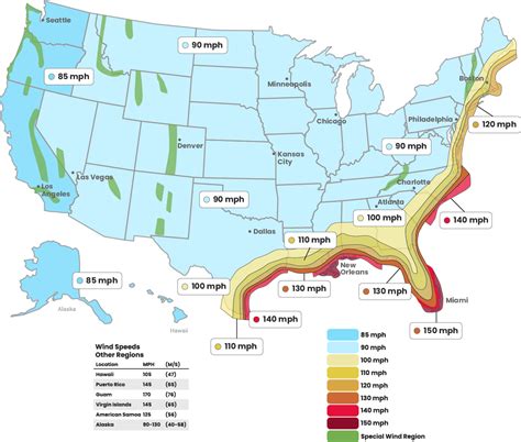 2010 Wind Maps Florida Wind Zone Map 2017 Printable M - vrogue.co