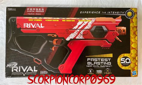 Nerf Rival Perses MXIX-5000 Heavily Modded Lipo Rewired Brand - Etsy