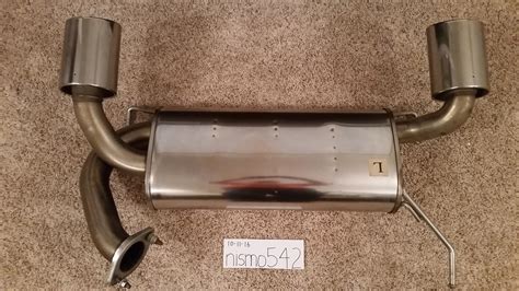 OEM [FS]: OEM 07 Nismo Exhaust - MY350Z.COM - Nissan 350Z and 370Z ...