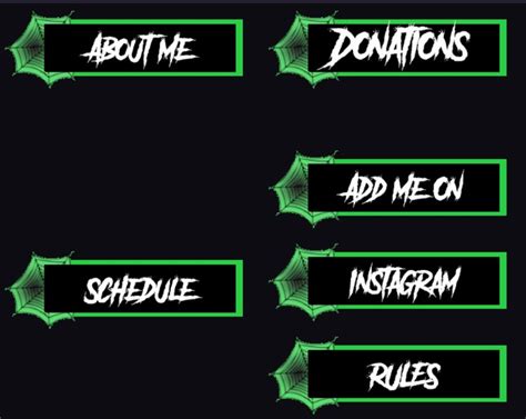 Custom Twitch Panels | Etsy