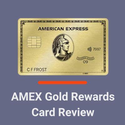 American Express Gold Rewards Card Review