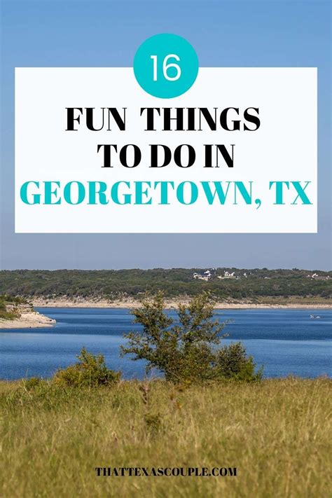 16 Fun Things to do in Georgetown, TX | Road trip usa, Travel usa, Mexico travel destinations