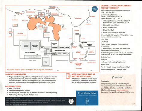 Hyatt Regency Grand Cypress Map