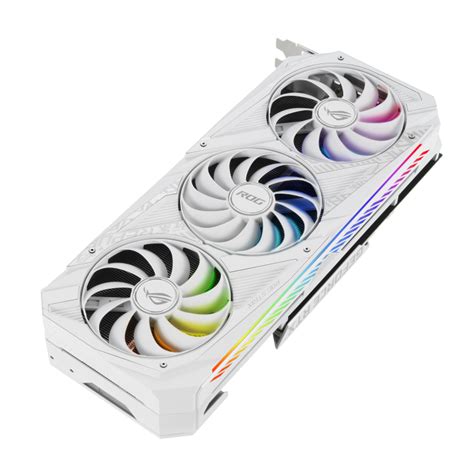 ROG Strix GeForce RTX 3070 White OC Edition 8GB GDDR6 | Graphics Cards