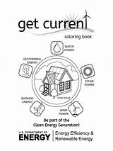 Energy Coloring Book sketch template