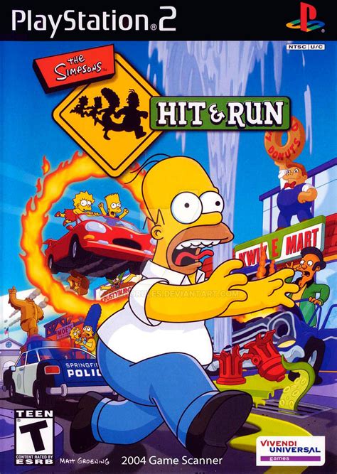 The Simpsons Hit And Run (PS2)(NTSC-U)(INGLÉS)(MEGA) - INFINITASdescargas