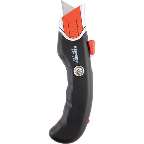 Kennedy SX660, Self-retracting, Safety Knife, Straight, Steel Blade ...