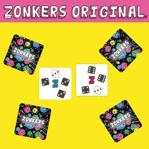 Gibsons Zonkers Matching Dice Game | Super Fast - Test your Speed ...