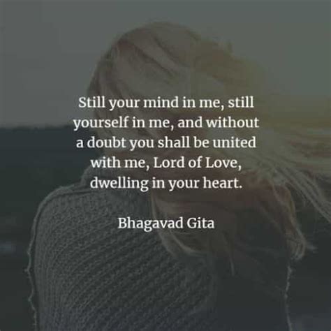 65 Famous quotes and sayings by Bhagavad Gita