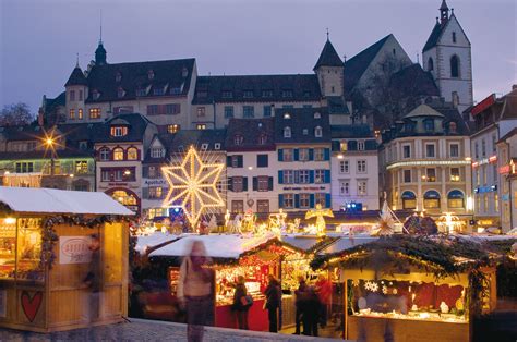 The Basel Christmas market is one of the most beautiful in Switzerland ...