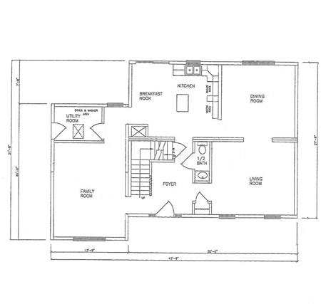 Floor Plan Detail | Hallmark Modular Homes