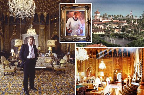 Inside Trump's home in Mar-a-Lago resort that boasts ballroom covered in $7M in gold leaf and ...