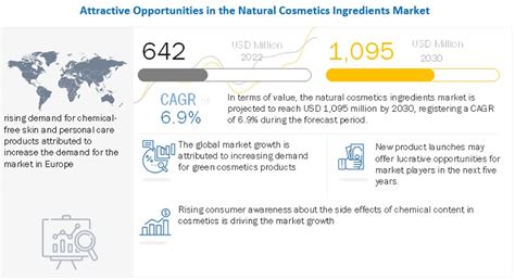 Natural Cosmetics Ingredients Market, Industry Size Growth Forecast ...