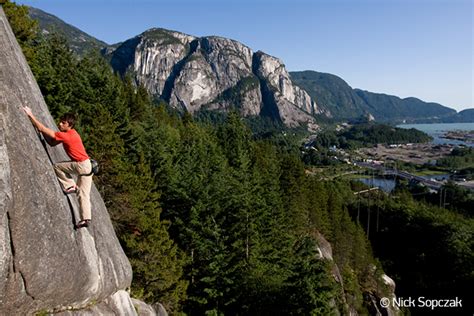 Squamish Smoke Bluffs Rock Climbing