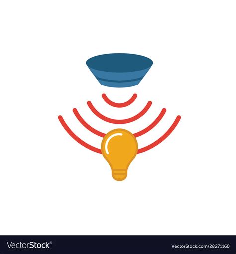 Light sensor icon simple element from sensors Vector Image