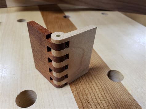 This week I made Wooden Hinges without any special tools (instructional video in comments) : r ...