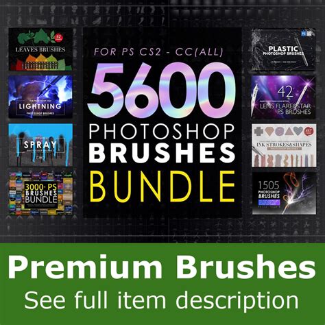 Photoshop Brushes for All CC Effects Textures Spray Stars Grunge 2023 ...