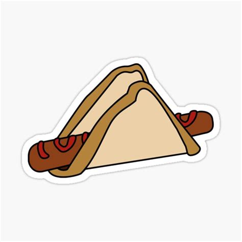 "Bunnings Snag in Bread" Sticker for Sale by Moofier | Redbubble