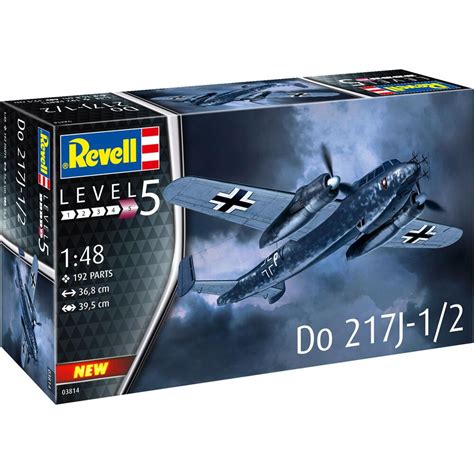 Revell Dornier Do 217J-1/2 Military Aircraft Model Kit Scale 1:48