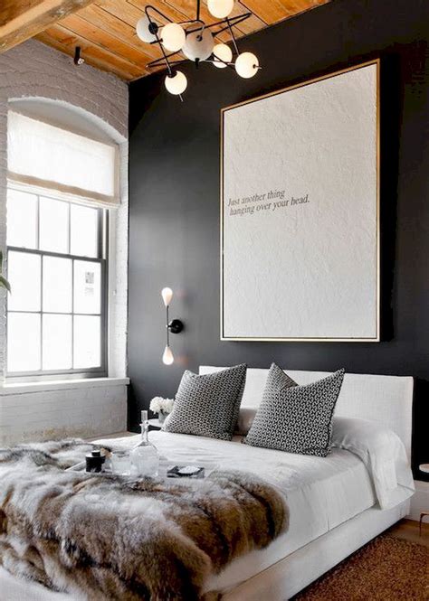 Inspired Scandinavian Master Bedroom Decoration (64) | Bedroom design ...