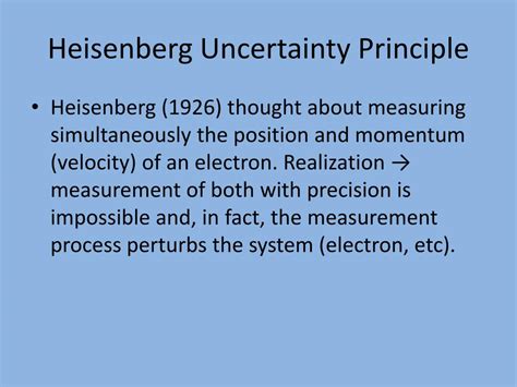 PPT - Heisenberg Uncertainty Principle PowerPoint Presentation, free download - ID:2810002