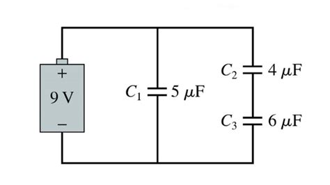 What Is the Potential Difference Across Each Capacitor? How to Find the ...