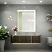 36x30 Inch Led Mirror for Bathroom with Lights,Dimmable,Anti-Fog ...