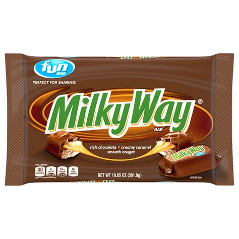 Save on Milky Way Chocolate Caramel & Nougat Candy Bars Fun Size Order ...