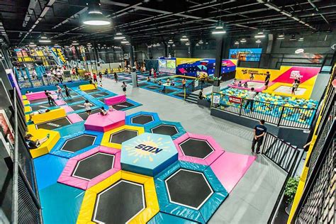 Free Jump Zone - Basic Trampoline Park Attraction | Attractions | Pokiddo