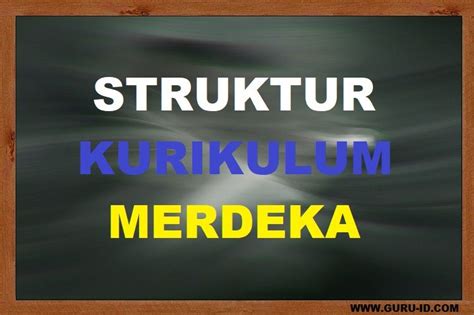 struktur Kurikulum Merdeka tahun 2022-2023 | Kurikulum, Ekstrakurikuler ...