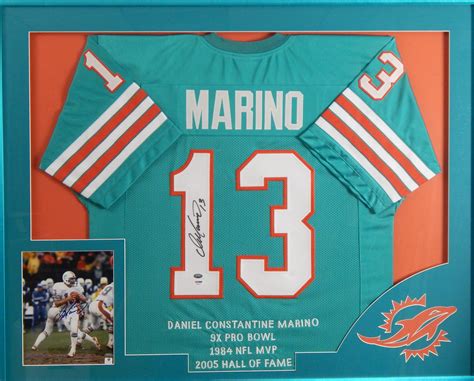 Dan Marino Signed Replica Jersey PSA/DNA