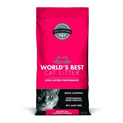 World's Best Cat Litter, Multiple Clumping Formula, 8 lb. - Walmart.com - Walmart.com