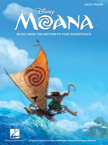 MOANA: MUSIC FROM THE MOTION PICTURE SOUNDTRACK (EASY PIANO). SHEET ...