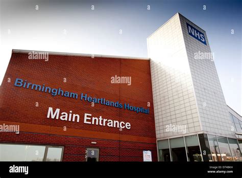 Heartlands Hospital Birmingham Pictured The Midru