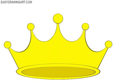 How to Draw a Crown - Easy Drawing Art