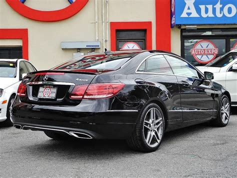 2014 MERCEDES-BENZ E-CLASS E350 4MATIC SPORT COUPE 42355 Miles BLACK COUPE 6 CYL