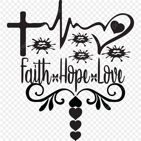 Faith Hope Love, Faith Drawing, Love Drawing, Faith Sketch PNG and ...