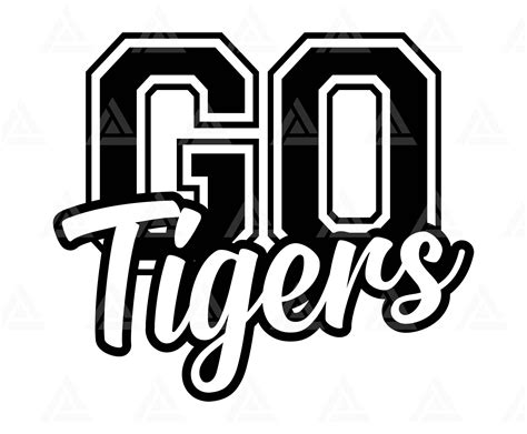 Go Tigers Svg Go Tigers Football Svg Tigers Pride Svg Go - Etsy Hong Kong