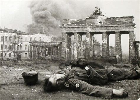 Brandenburg gate 1945 photo