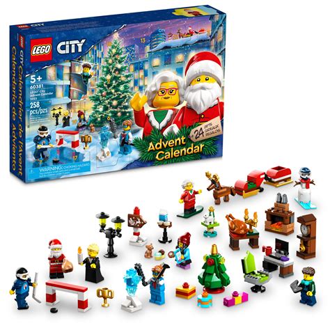 LEGO City 2023 Advent Calendar 60381 Christmas Holiday Countdown ...