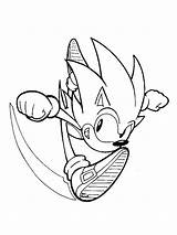 Super Sonic Coloring Pages At GetColoringscom  Free Printable sketch template