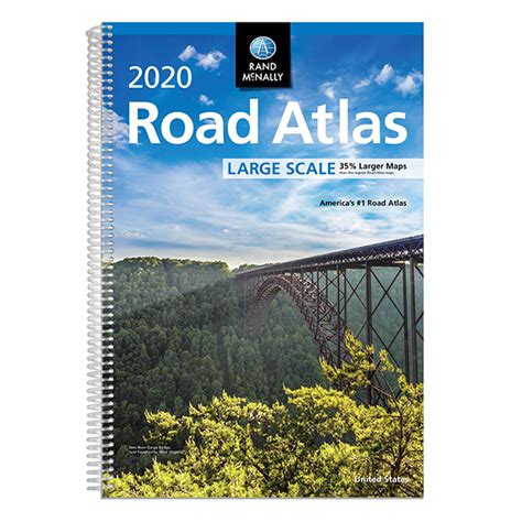 Rand McNally – 2020 Large Scale Road Atlas of USA – Geographia Maps