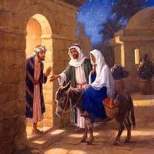 Joseph and Mary in Bethlehem--no room at the inn | Jesus, The nativity story, Nativity