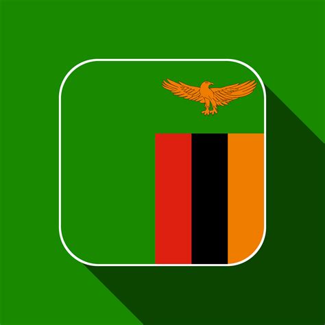 Zambia flag, official colors. Vector illustration. 11853019 Vector Art ...