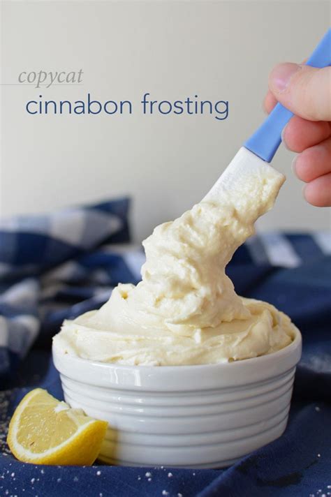 Copycat Cinnabon Frosting – Learn the secret to recreating the AMAZING ...